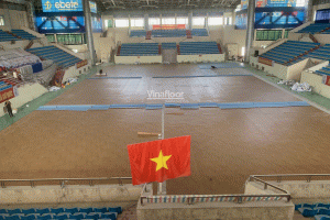 Công Trình Sàn Thể Thao Tại Khu Liên Hợp Thể Thao Hải Phòng